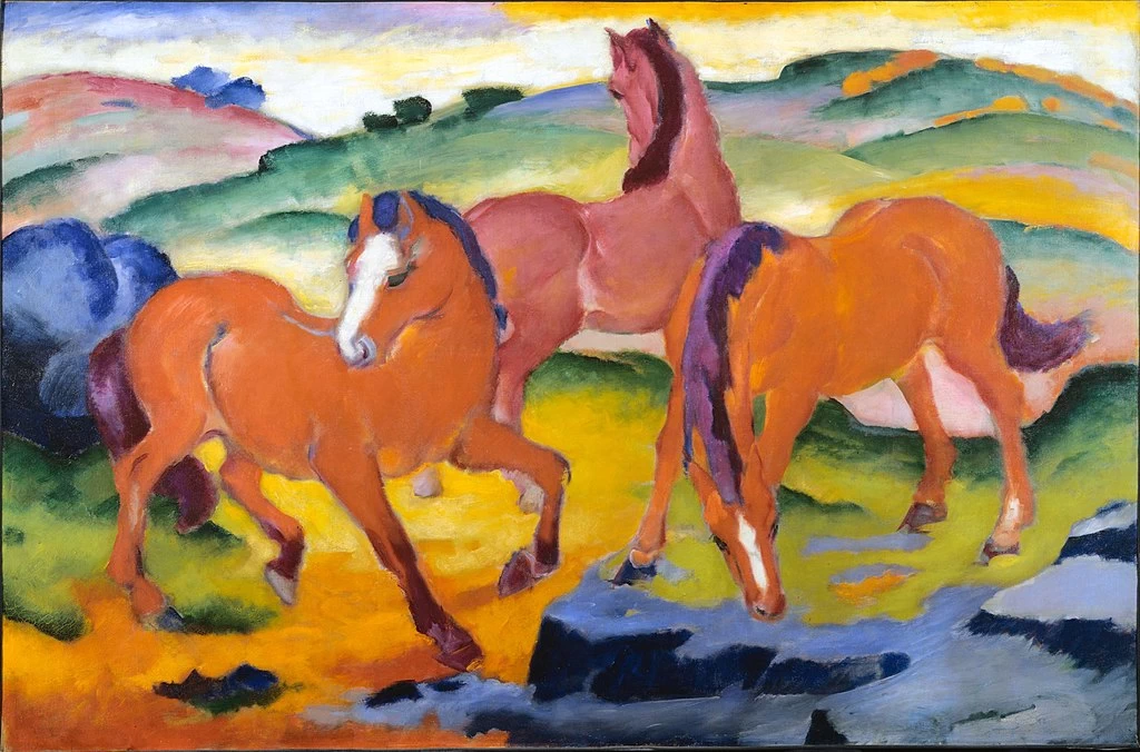 Cavalli al pascolo - Museo Busch, Reisinger